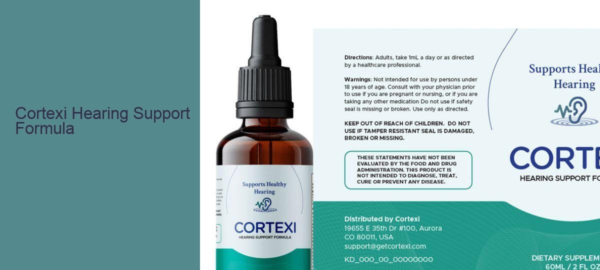 Cortexi Hearing Support Formula